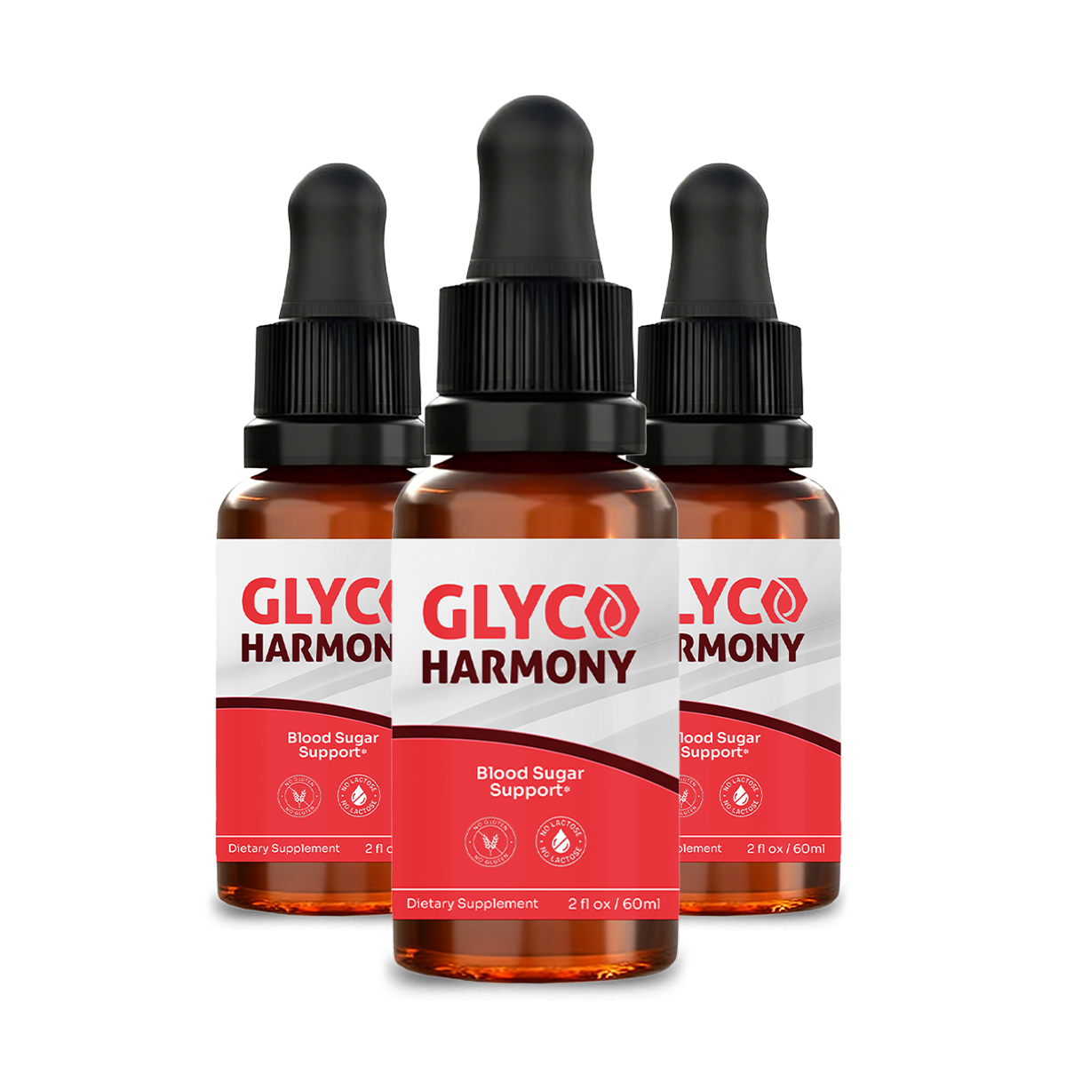 Glyco Harmony® blood sugar support — 3 bottle pack