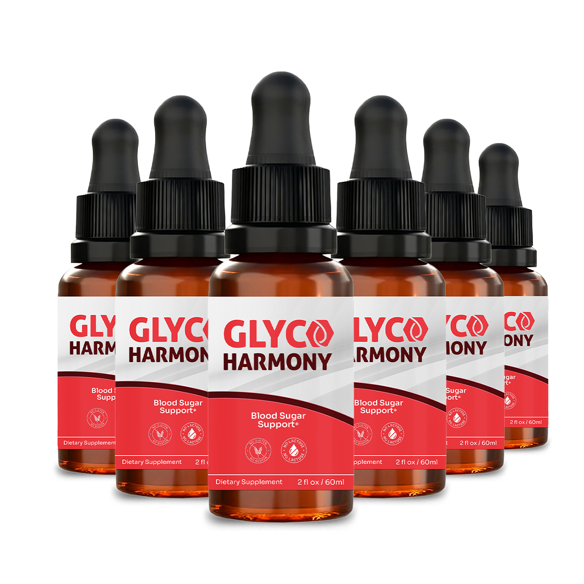 Glyco Harmony® 6 bottle bundle — 180-day blood sugar support supply